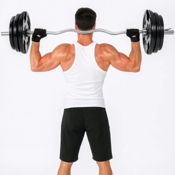 GRYF LEKKO ŁAMANY OLIMPIJSKI 50mm DO ĆWICZEŃ SIŁOWYCH 120cm